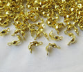 500pcs/pack Brass Ball Chain Clasp 3x6mm Crimp Connector for Charm Pendant DIY Jewelry Findings