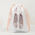Dance Shoes Storage Bag Dustproof Training Shoes Bag Satin Bundle Pocket Ballet Pointe Shoes Drawstring Bag
