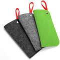 Soft Sunglasses Bag Portable Felt Glasses Cases Sunglasses Cover Case Felt Eyeglass Case Makeup Bag and Makeup Box