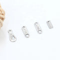Hot Sales Extended Extension Tail Chain Necklace Tail Chain Connector Findings for Bracelet Base Tray