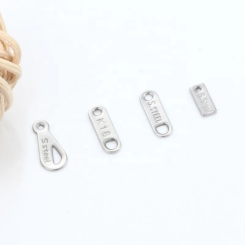 Hot Sales Extended Extension Tail Chain Necklace Tail Chain Connector Findings for Bracelet Base Tray