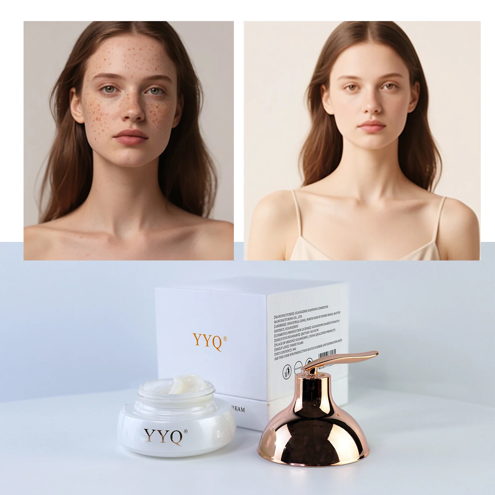 Private Label Freckle Cream Beauty Salon Face Creams to Remove Dark Spots Whitening Brighten Herbal Dark Spot Removing Cream