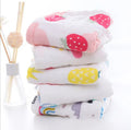 Breathable Absorbent Cotton Muslin Washcloths Soft Newborn Baby Face Towel Baby Washcloths