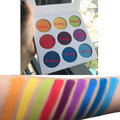 Custom 9-Color Eyeshadow Palette High Pigment Makeup Eye Shadow with Shimmer & Metallic Finish Your Own Brand