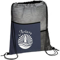 Ruthbag Eco-Friendly Luxury Sportpack Pouch Portage Satin Drawstring Non-Woven Backpack Linen Lining Shoulder Straps Portable