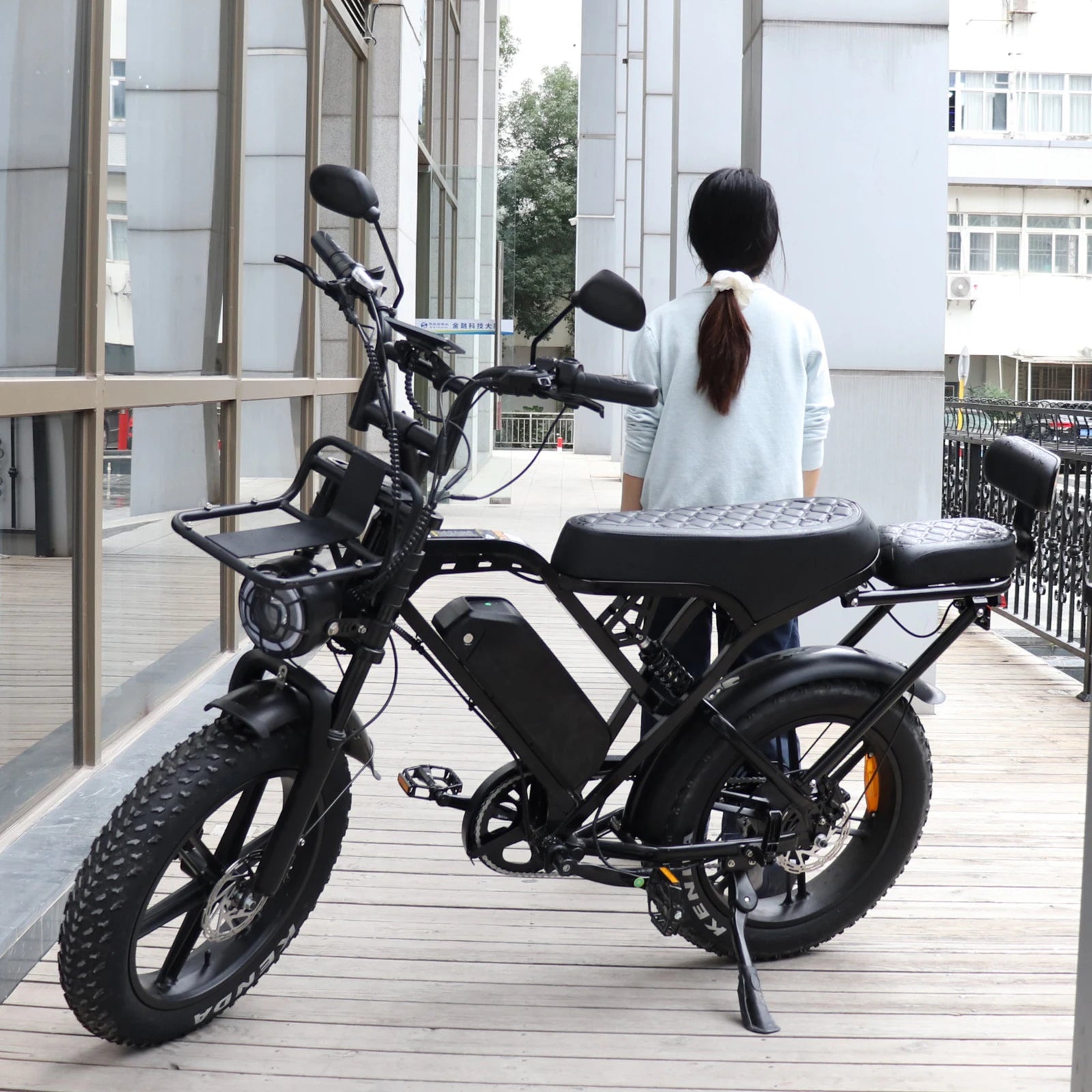VOMO X80PRO C80 Brushless Fatbike City 20inch 250W 48V  Fat Ebike specialized City Bike E City Bike Battery Green City Bike
