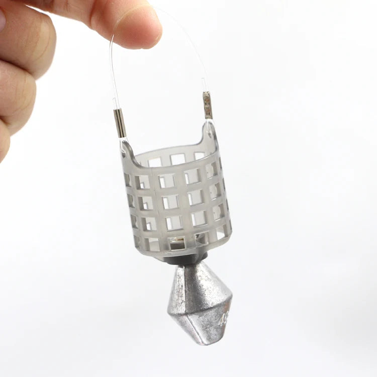 Selco Plastic Carp Fishing Bait Feeder Method Bait Feeder Cage Outline Method Feeder