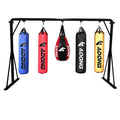 AIDONG Heavy Bag Stand Punching Bag Track Movable Hanging Heavy Duty Wall and Floor Stand Bracket for Punching Bag