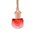 10ml Color Empty Car Hanging Glass Bottle Colorful Car Shape Perfume Hanging Car Bottles