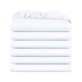 Home 4 Pieces Microfiber Bed Sheet for Solid Color Soft Like 1800tc Egyptian Cotton Sheet Sets