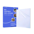 A4 Printable Clear Self Adhesive Waterproof Label Inkjet Stickers Paper 8.5*11 Letter Size Transparent Vinyl Sticker Paper