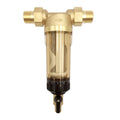 Small Diameter Male Connection 40 Micron Brown PCL Filter Bottle Pelleted Nickel-Plated Brass Filter for Household Use Manual