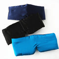 Wholesale Soft Large OEM Weighted Satin Silk Sleep Eye Wear Mask