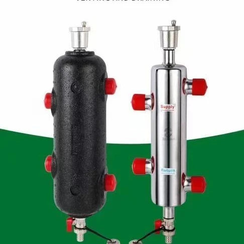 Low Price Hvac Systems Separator Hydraulic for Pump Groups Water Tank for Floor Heating Pump Mixed Water Heater Control Center