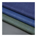 Classic STOCK Organic Worsted Merino Wool Fabric Italian Suiting Wool Blend for Men's Suits Yarn Dyed Pattern Jacket