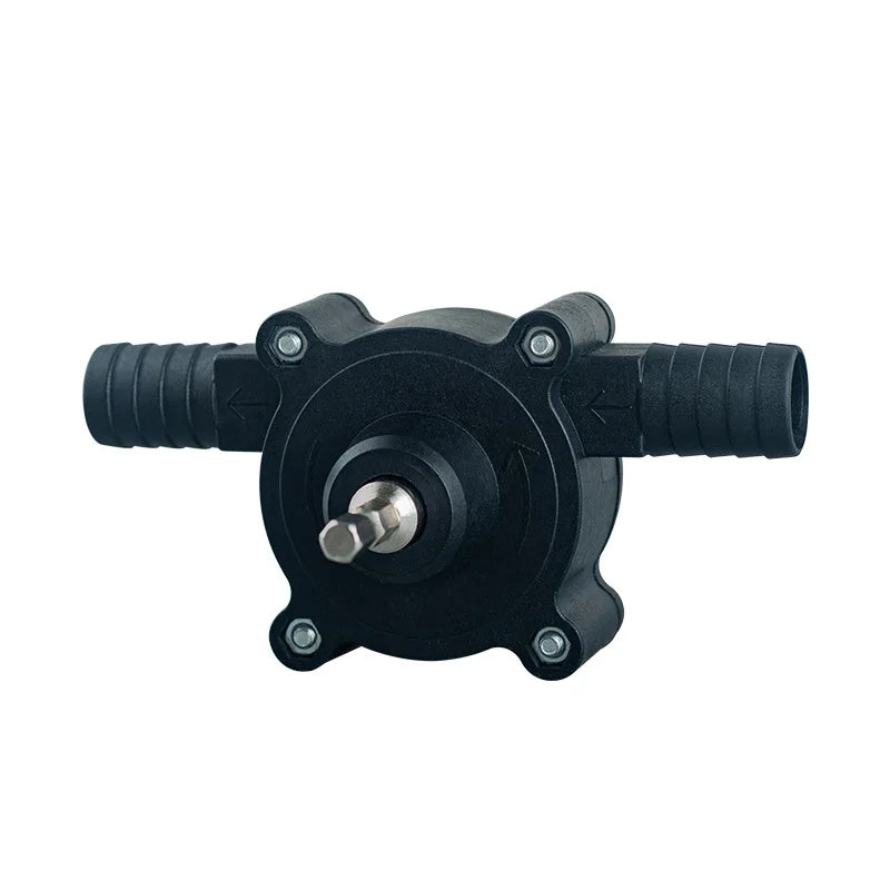 Electric Drill Pump Portable Mini Hand Self-priming Liquid Transfer Pumps Diesel Oil Fluid Water Pump Home Garden Outdoor Tool