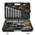 72 T Wrench 151 Pcs Socket Tool Set Universal Car Repair Tool Box Ratchet Wrench Screwdriver Pliers Handy Garden Tool Set