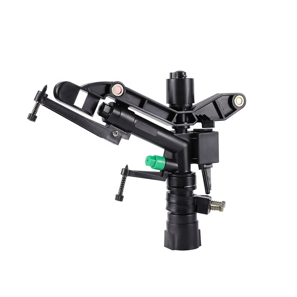 1 Inch Long Range Agricultural Irrigation Sprinkler Impact Dripper Design Farm Plastic Big Rain Gun Made Durable POM Material