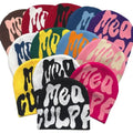Winter Colorful Hip Hop Punk Crazy Wind Letters Graffiti Popular Street Elastic Acrylic Outdoor Warm Knit Hat