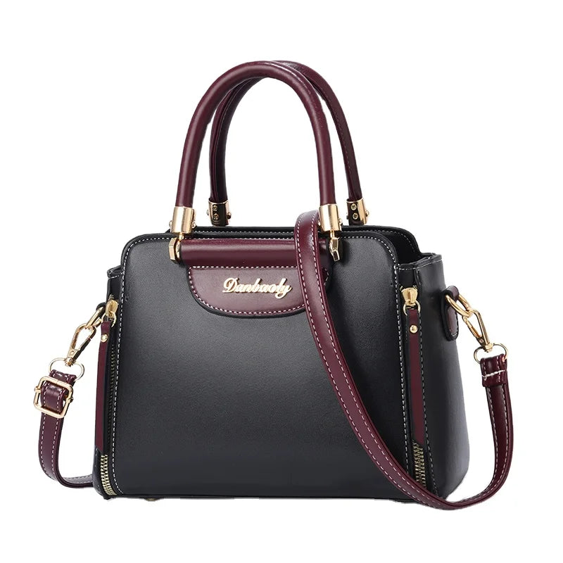 2022 Elegant and Simple Ladies Handbags Comfortable Lightweight Women's Bags with Zipper Closure New Style