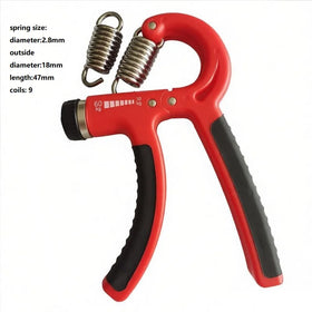 Adjustable Steel Spring Hand Grip Exercise Equipment with Digital Counter Finger Strengthener for Improved Fitness