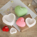 Woven Heart Shape Silicone Candle Mold 3D Grid Love Mould for DIY  Decoration Art Craft for Moule En Silicone Pour Bougie