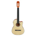 G3902 Wholesale 6 String Classical Guitar Manufacturer 39 Inch Full Basswood Cutaway Classical Guitar for Indoor Concerts