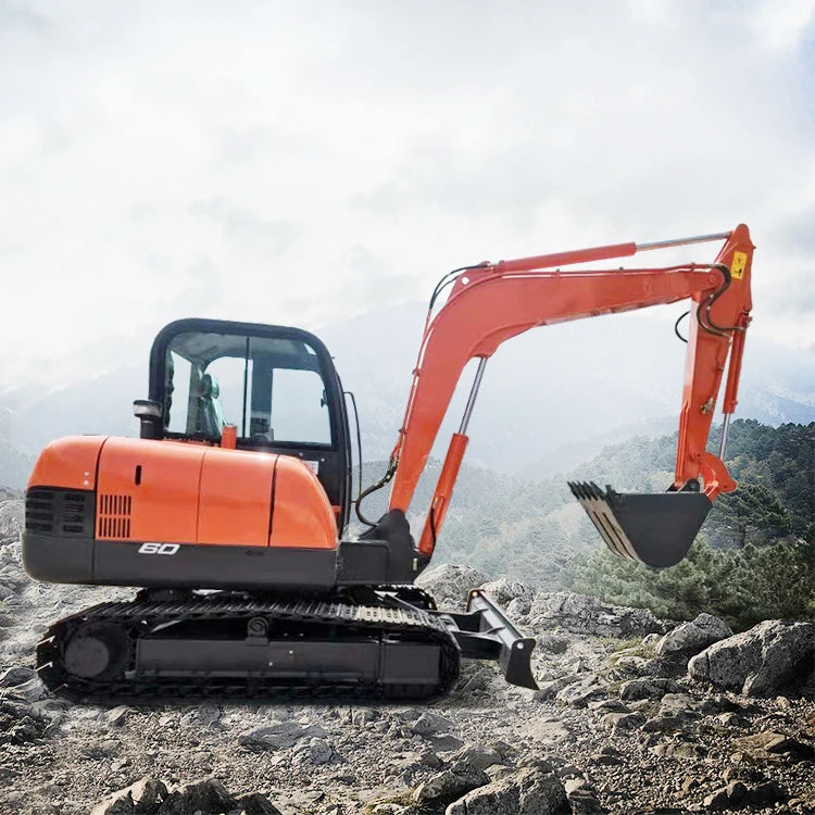 SDJG Free Shipping Europe 5 Excavator Mini 4 Ton 5 Ton 6 Ton Mini Excavator