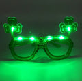 New Design LED Light Flash Glasses Christmas Festival Supplies Prop Party Novelties Led Glitter Luminous Glasses