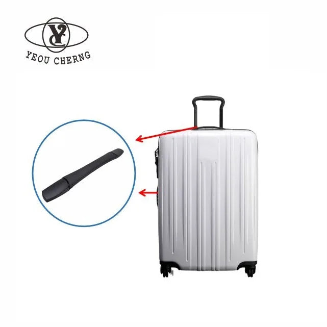 YOUCHERNG H222P-BK Plastic Suitcase Extension Handle Rubber Grip Bag Parts Accessories for Luggage Sizes 22" 24" 26" 28" 29"