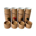 Wholesale Cosmetics Cylinder Box Empty Deodorant Stick Round Container Perfume Bottle Kraft Packaging Push up Paper Tube