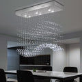 Decor Chandelier Pendant Lights for Home Living Room Modern K9 Crystal Ceiling Chandelier Lamp