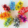 NEW Aloha Girl Polynesian Double Plumeria Hair Clip Foam Flower Artificial Island Tiara Frangipanis Ear Hair Accessories Dance