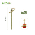 Urgent Order  Quick Shipment Total 10000pcs Per Carton 12cm Bamboo Knotted Skewer We Have Stock