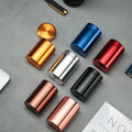 Custom Seamless Aluminum Packaging Tin Container Embossed Vitamin Lid Gift Box Custom Packing Tin Box for Herbal Tea