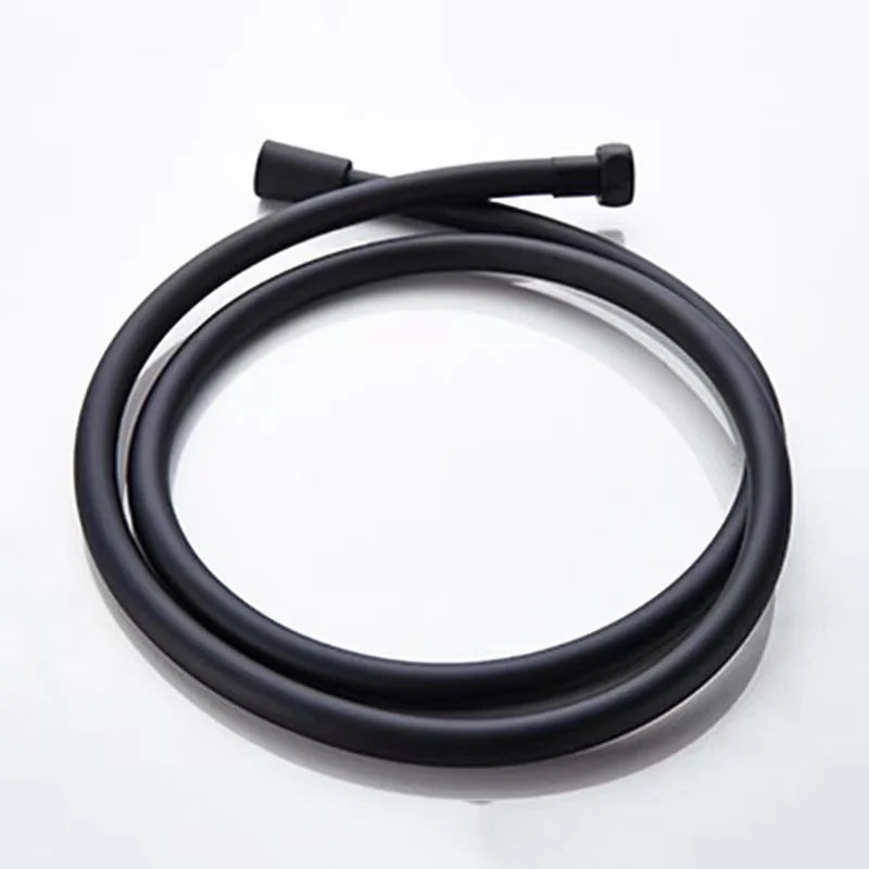 Wholesale Matte Black Plumbing PVC Flexible Shower Hose for Bathroom Shower Head Shower Bidet Hose