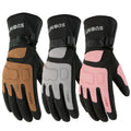 SUOMY Waterproof Motorcycle Gloves Winter Thickened Thermal Touch Screen Motocross Gym Unisex