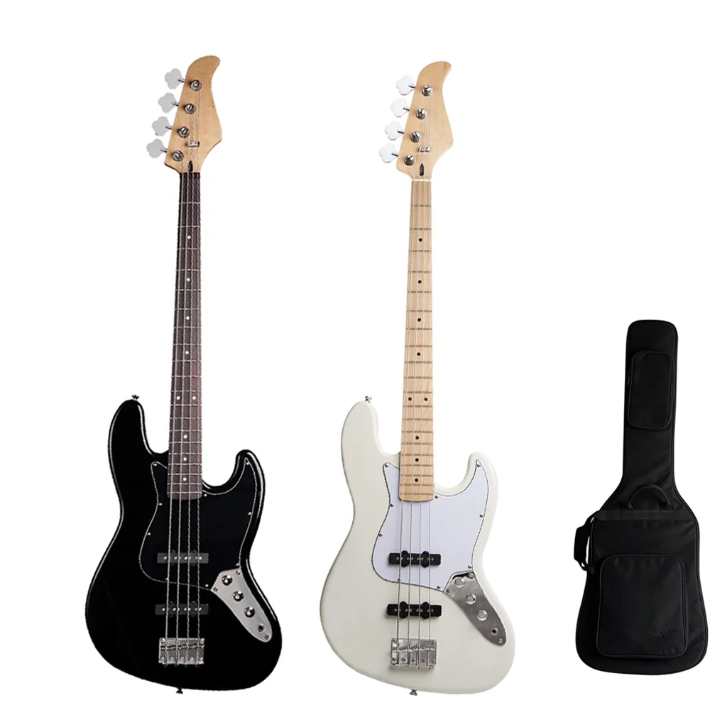 HUASHENG High Grade 41 Inch Jet Black Gloss Guitar OEM ODM 6 Strings Electric Guitars for Professional Beginner Kid Adult