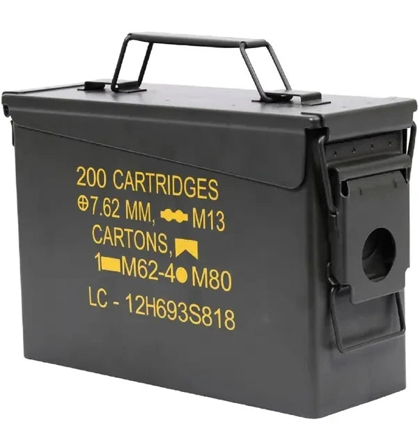 Mil-Tec US M19A1 30 Cal Ammuslaatikko Terasta