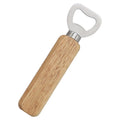 Stainless Steel Beer Bottle Opener with Wooden Handle Wedding Gifts for Guests Kitchen Bar Tools Custom Logo Promotion Gift