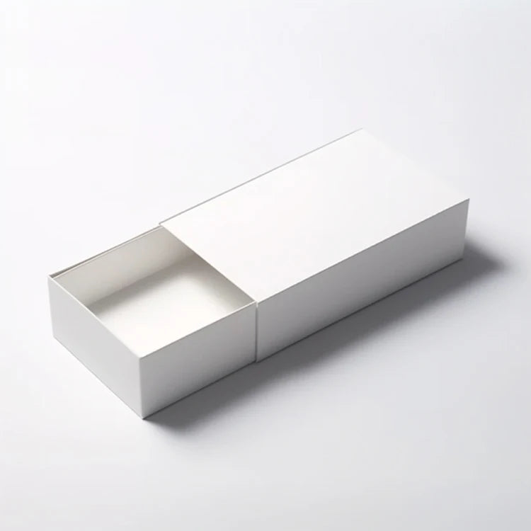 Customized Paper Packaging Luxury Perfume Gift Cardboard Slide Drawer Jewelry Box