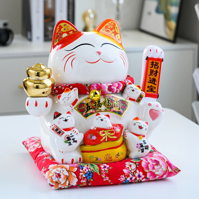 Hot Sale Lucky Cat Waving Lucky Cat Japan Lucky Waving Cat for Wholesale