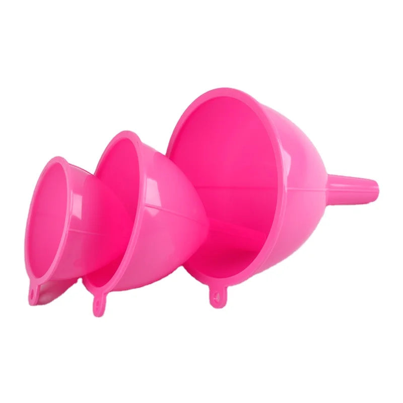 Wholesale Plastic Food Grade pp clear Sausage Funnel Cheap Separator Funnels Set Accesorio De Cocina Kitchen Utensils