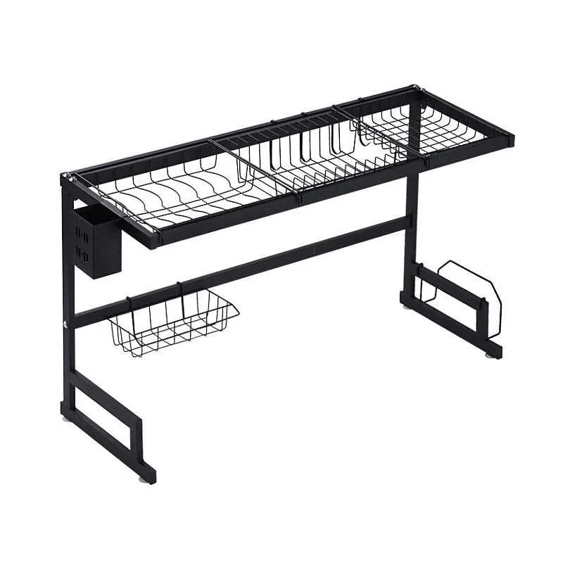 Factory Cheap Price 201 Stainless Steel Drain Drying Sink Bowl Rack