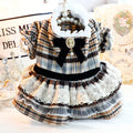 Various Pet Puppy Small Cat Dog Clothes Animal Maillard Lace Dress for Puppies
