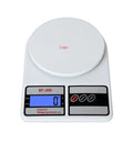 Wholesale SF-400 White Electronic Food Scale 10kg Digital LCD Display 7kg 5kg 1g ABS Plastic Kitchen Scales Battery Powered