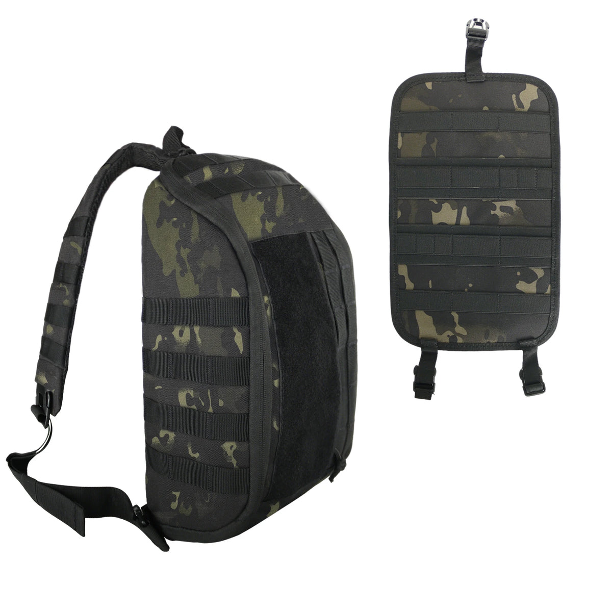 Men's Tactical Single Shoulder Bag Waterproof and Durable for Outdoor Camping Hiking Fishing Gear Messenger First Aid Sling Bag