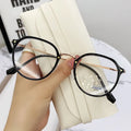 Sunway Eyewear New Trendy TR90 Optical Frame Round Vintage Eyeglasses Frames Anti Blue Light Glasses
