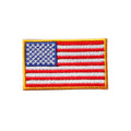 Usa Flag Rose Gold Grey t Shirt Silver Glitter 8x10 Letter d m Heat Press Transfer Iron on Embroidery Chenille Patch for Jackets