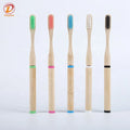 No Waste Bamboo Toothbrush 100% Eco-friendly Organic Replaceable Head Wholesale Charcoal Toothbrush Customize Manufacturer